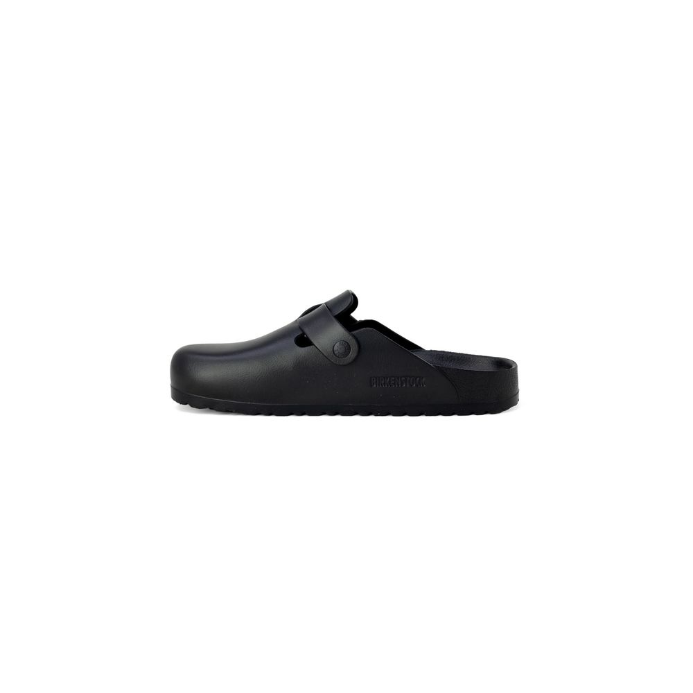 Birkenstock Svarta tofflor i konstläder