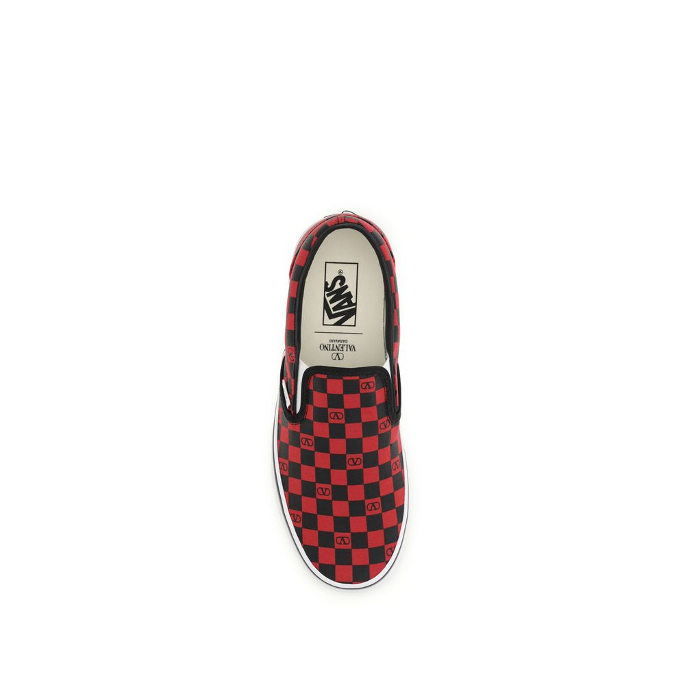 Valentino Garavani låga sneakers i flerfärgad bomull
