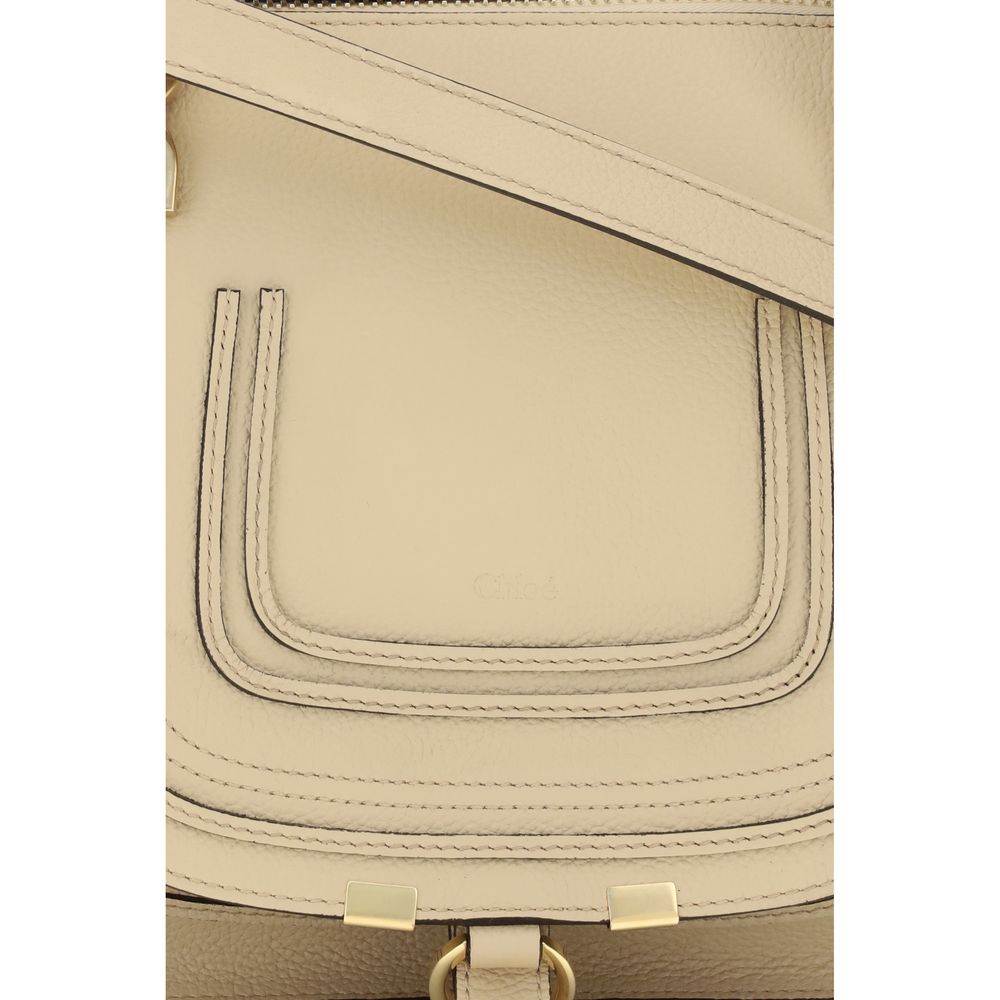 Chloé Handväska i beige kalvläder Bos Taurus