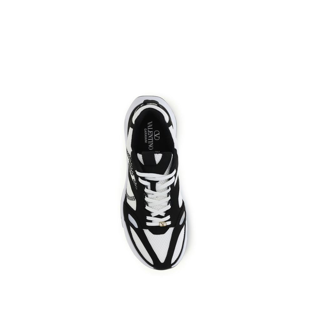 Valentino Garavani atletiska sneakers i flerfärgat tyg
