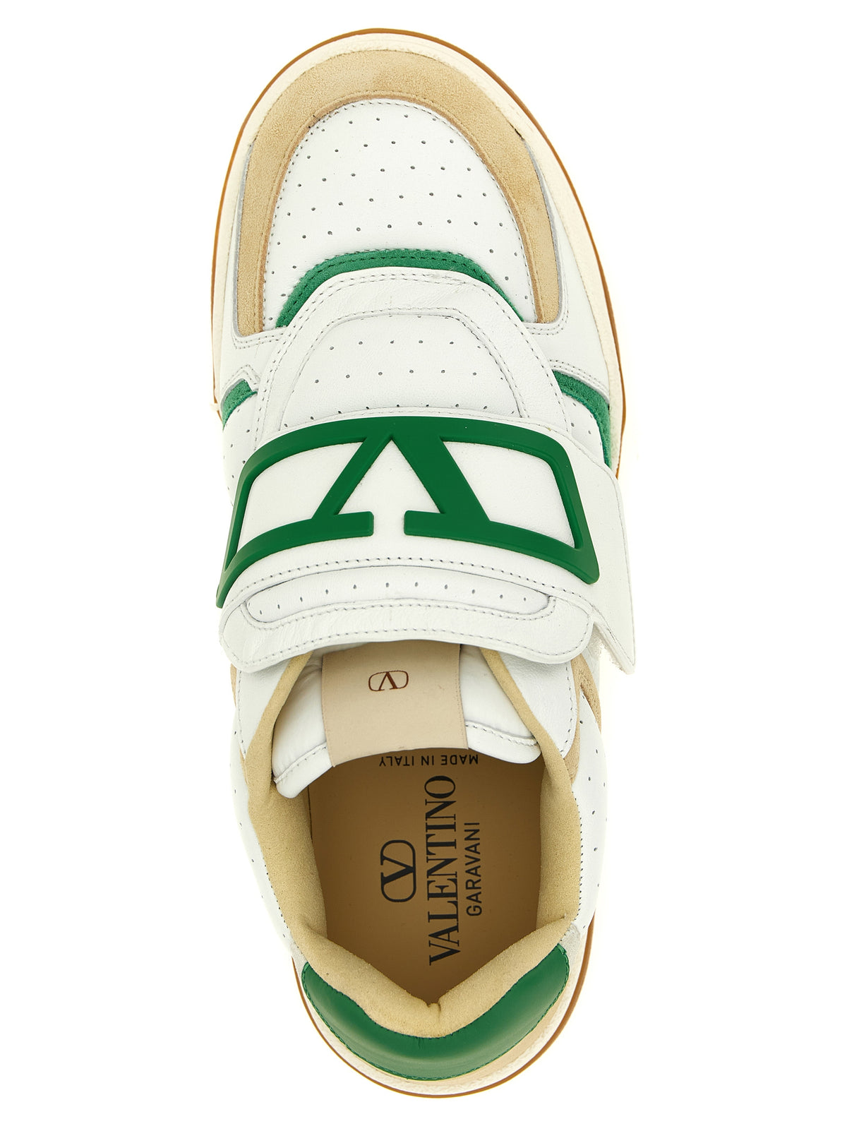 Valentino Garavani atletiska sneakers i flerfärgat läder