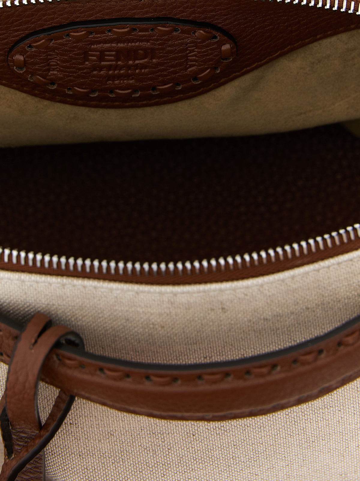 Fendi Beige handväska i polyeten
