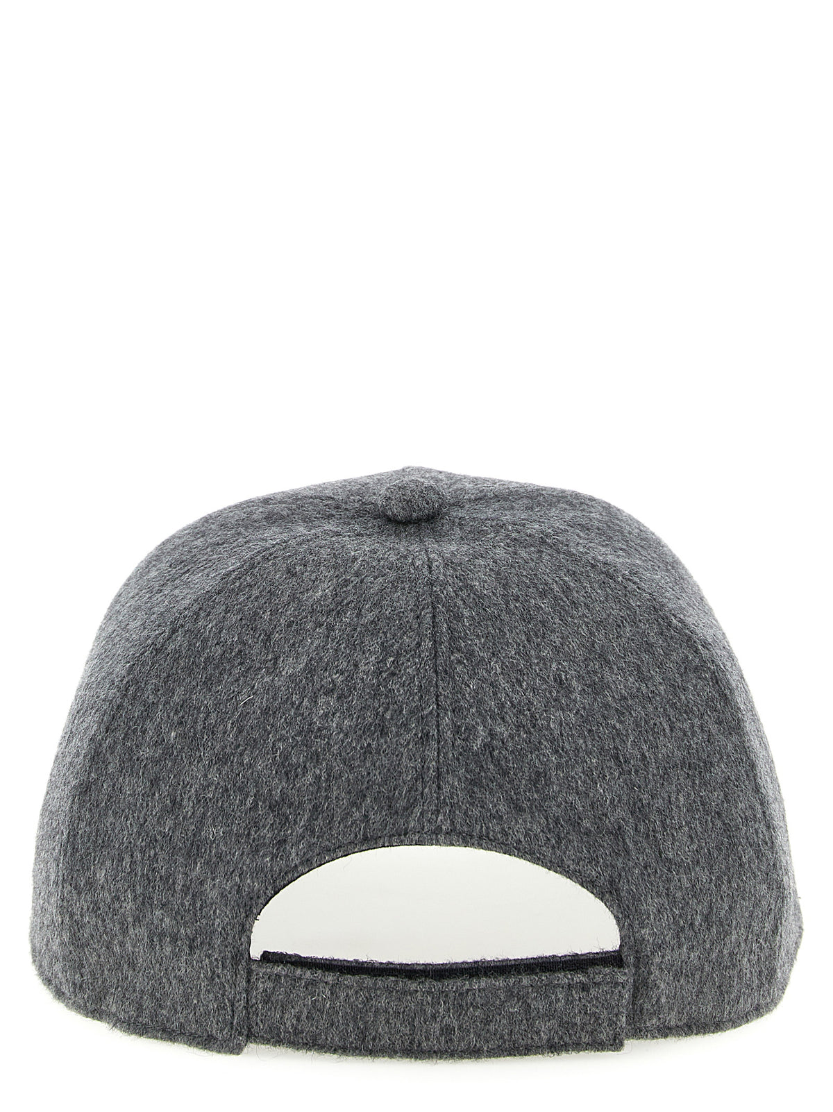 Fendi Gray Wool Cap (Baseball Hat)