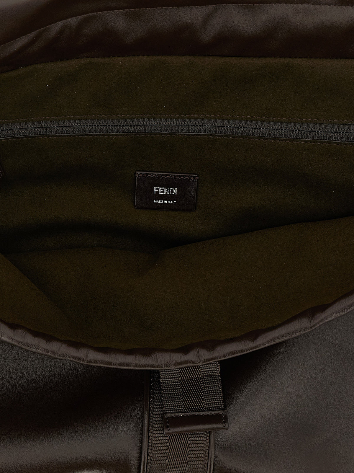 Fendi Brown Calfskin Handbag