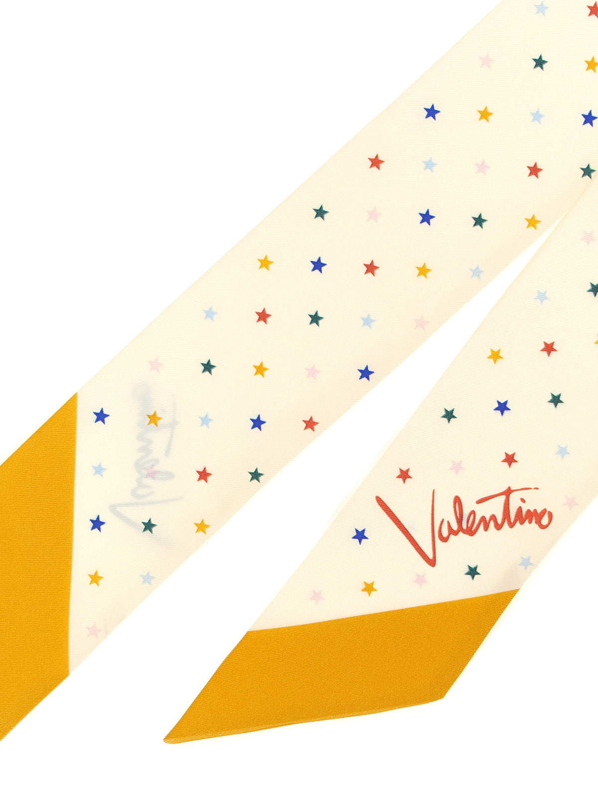 Valentino Garavani Flerfärgad Sidenscarf