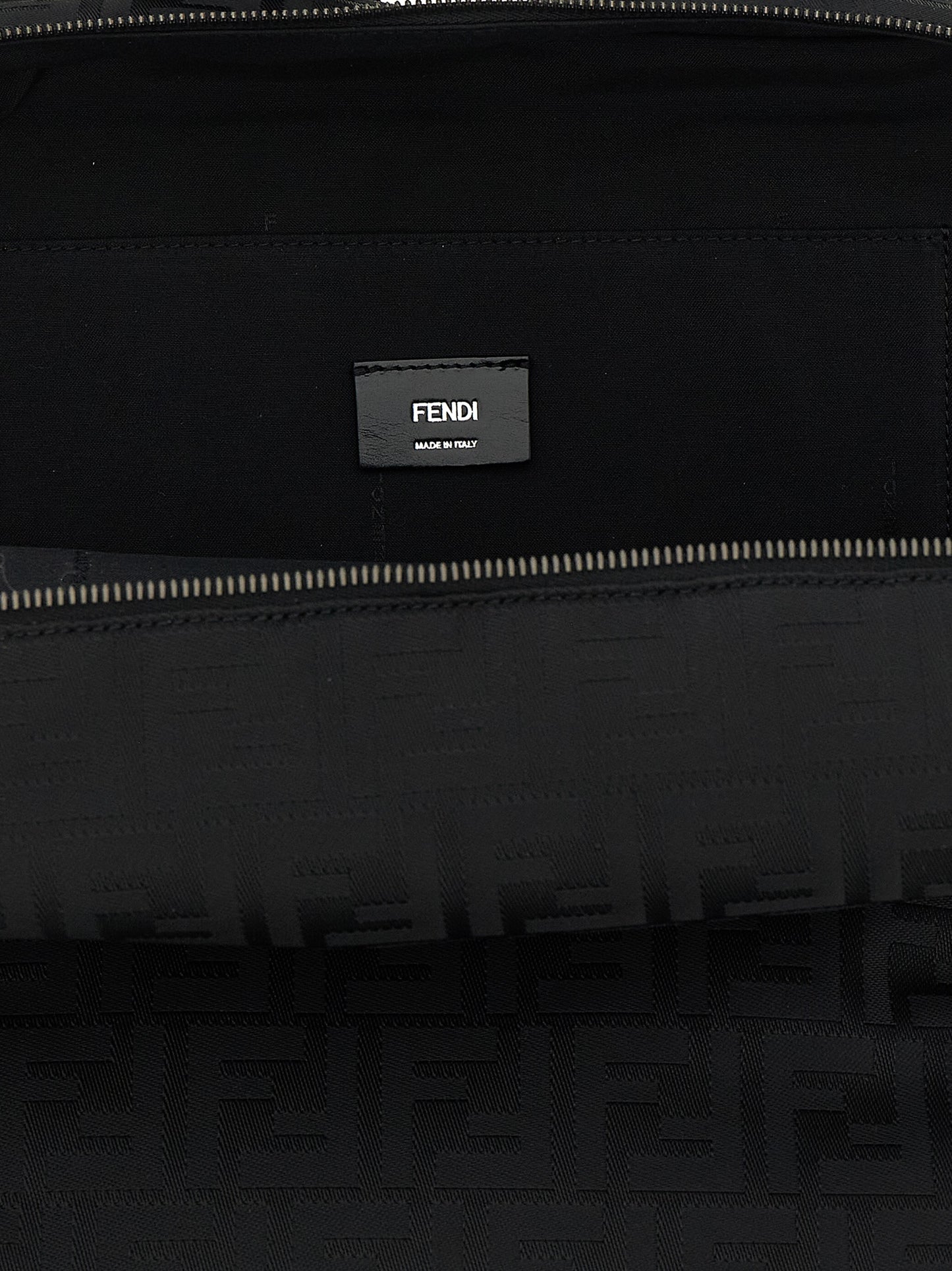 Fendi Svart Ryggsäck i Polyamid