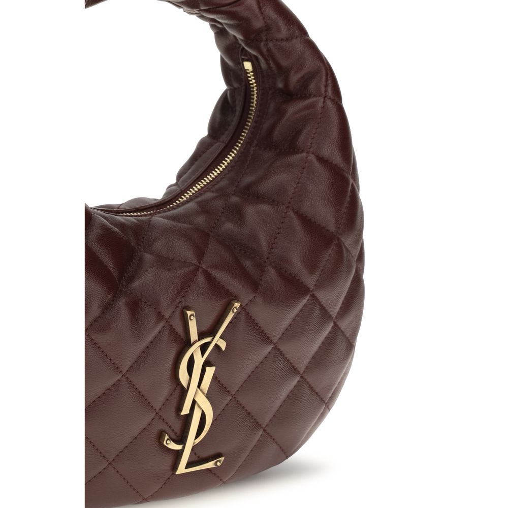 Saint Laurent Brown Lamb Ovis Aries Handbag