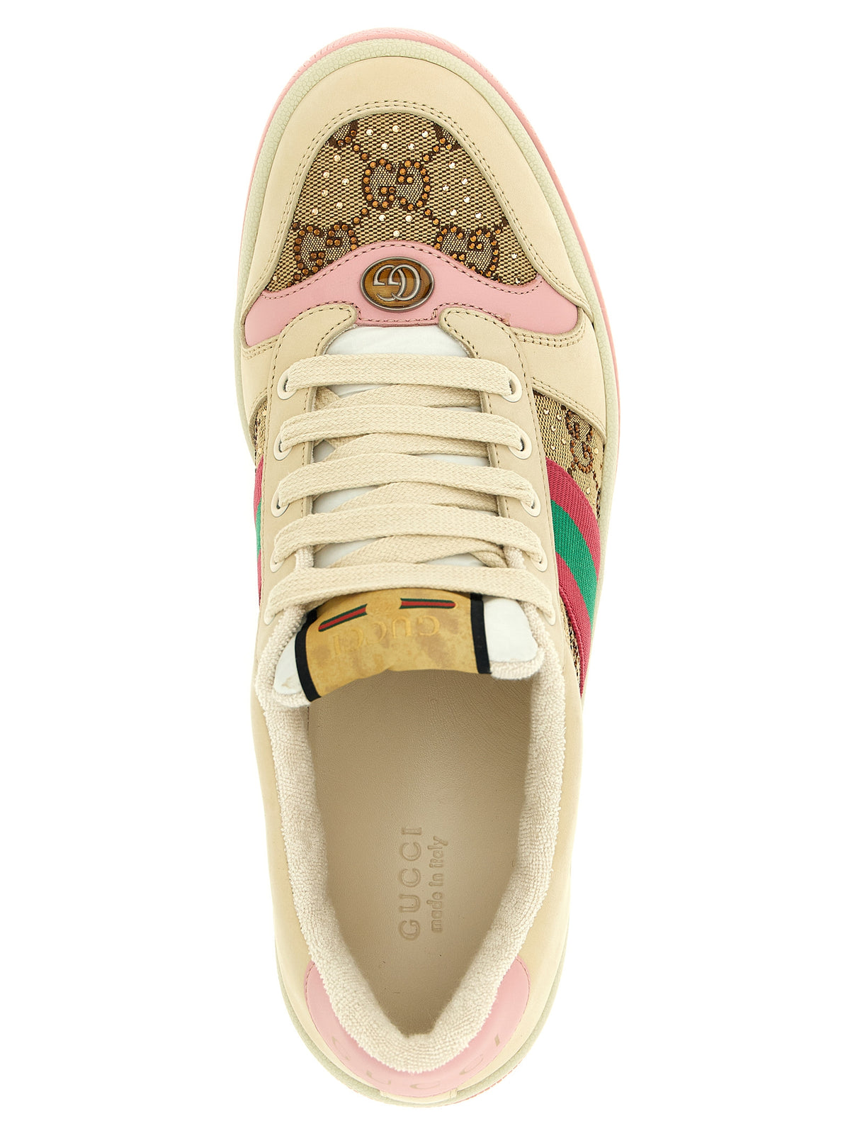 Gucci Låga Sneakers i Kalvskinn i Flerfärgat