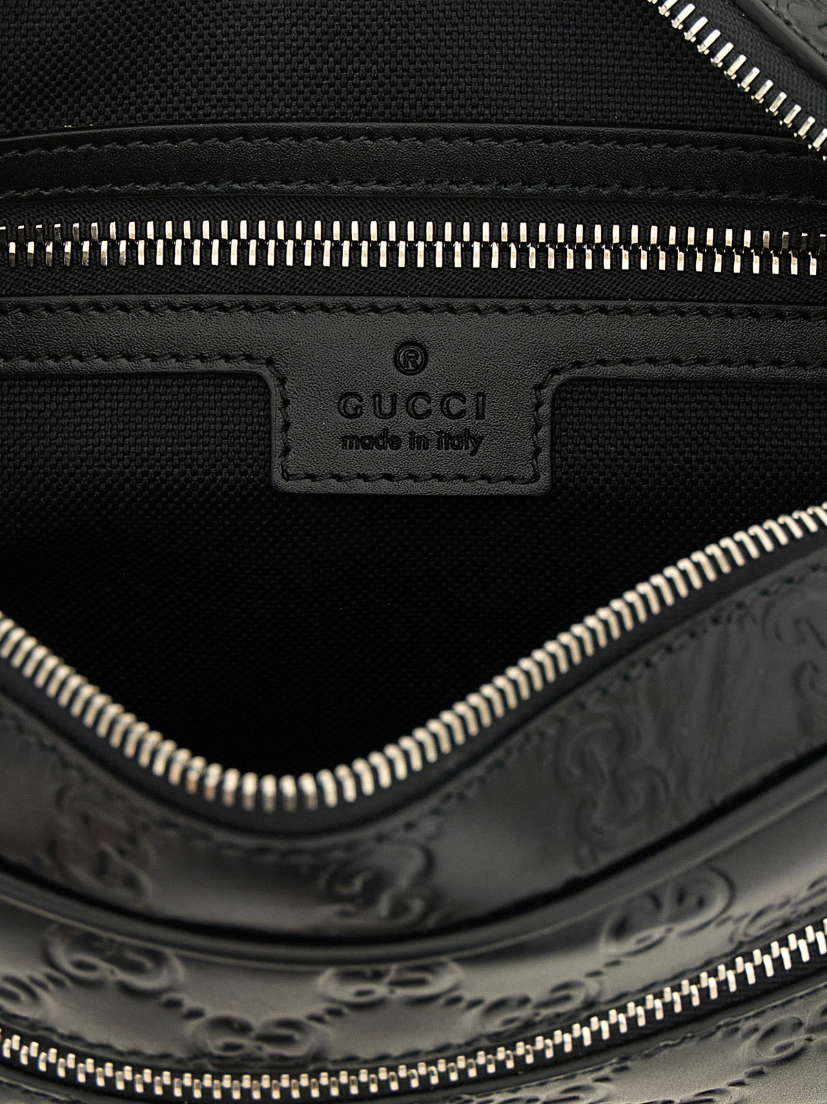Gucci Black Calfskin Crossbody väska
