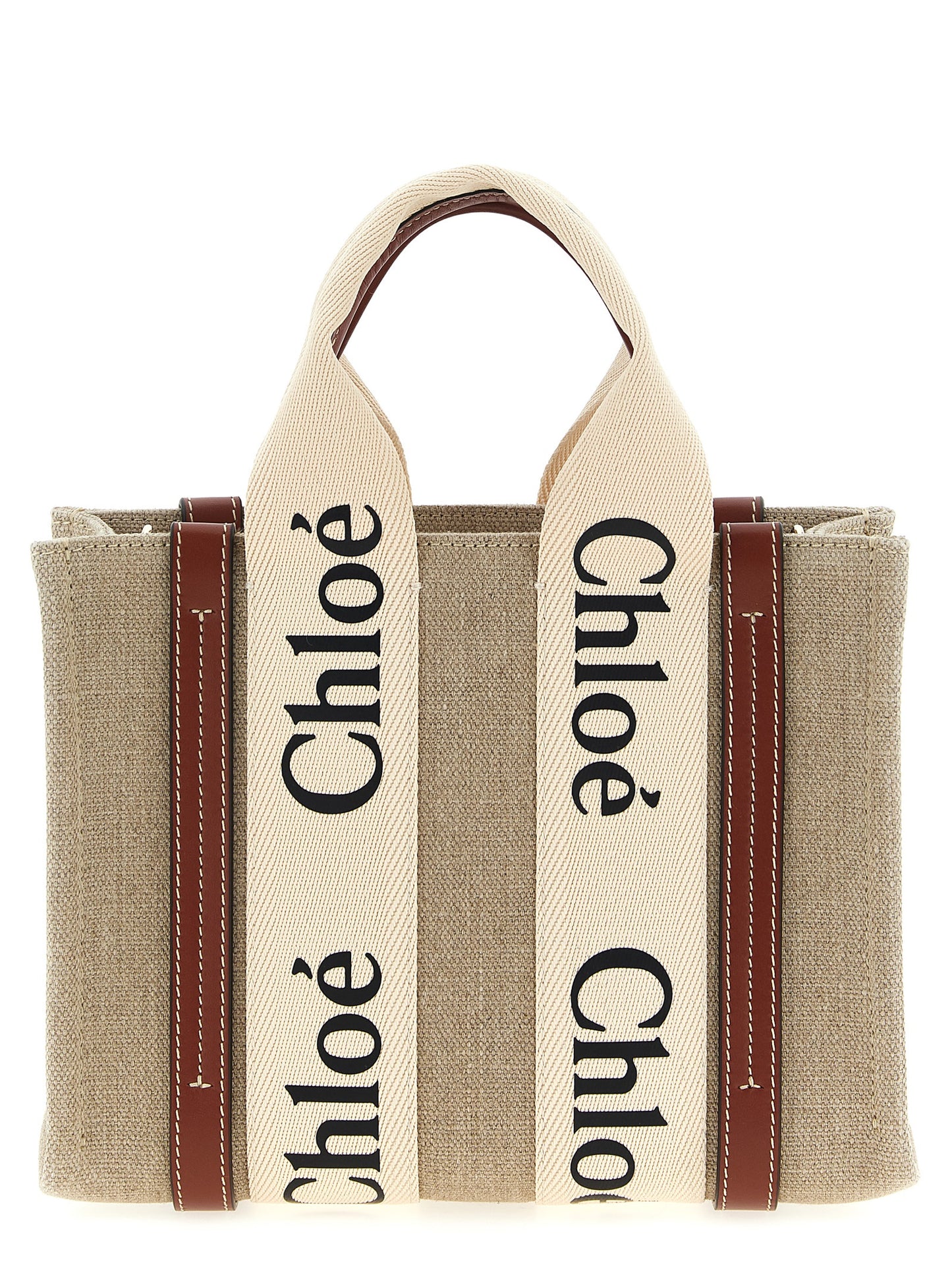 Chloé Woody liten Tote Bag