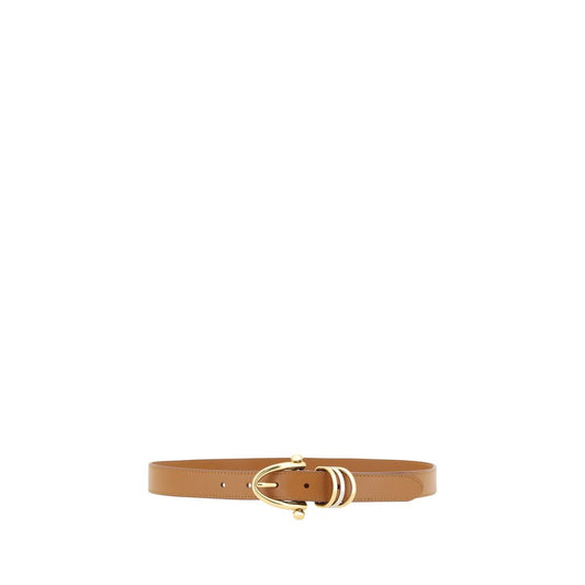 Chloé Beige Kalvläder Bos Taurus Vanligt Bälte