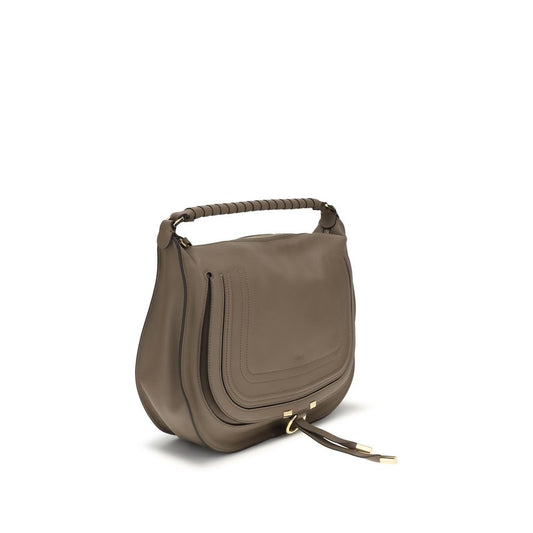 Chloé axelväska i beige kalvskinn Bos Taurus