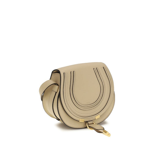 Chloé axelväska i beige kalvskinn Bos Taurus