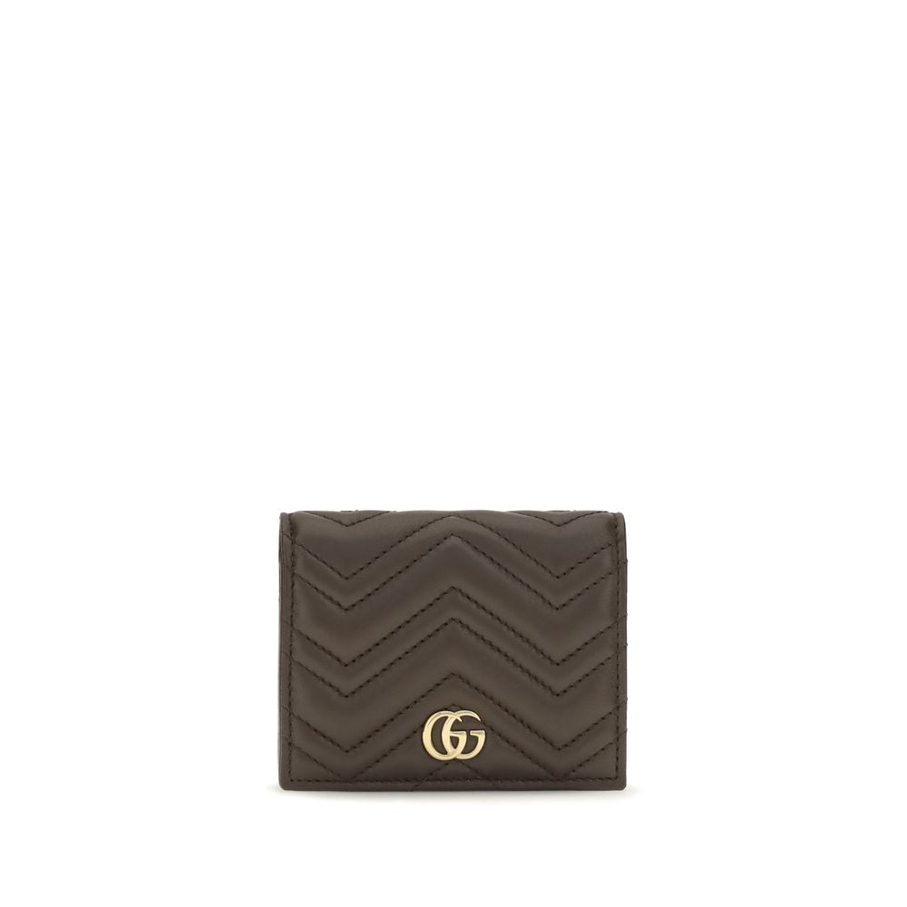 Gucci Brown Lamb Ovis Aries Aries Wallet