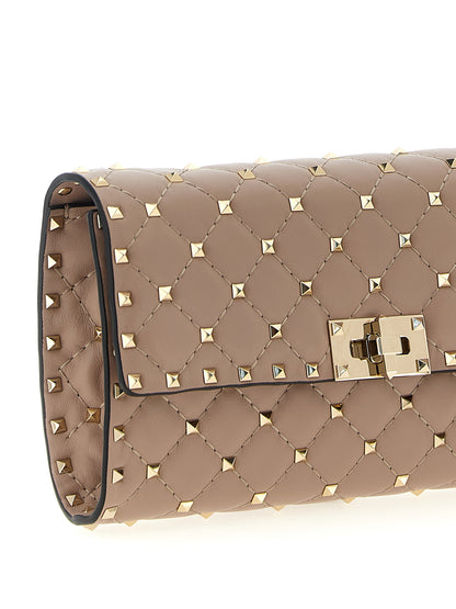Valentino Garavani Multicolor Lamb Leather Shoulder Bag