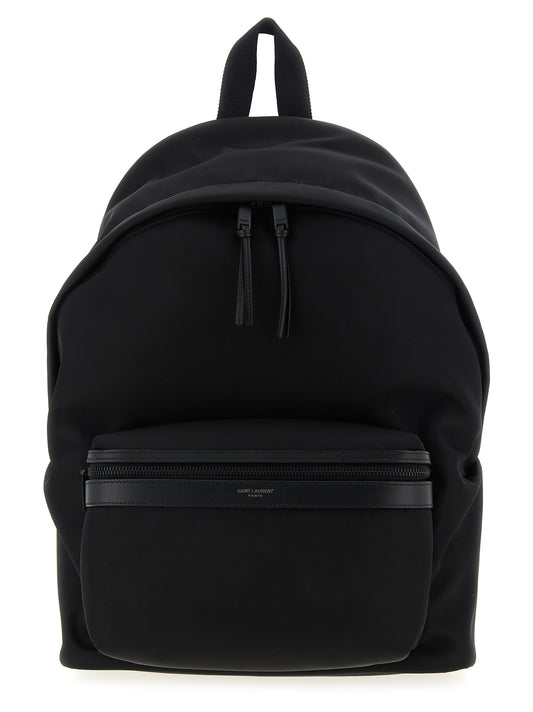 Saint Laurent Ryggsäck i Svart Polyamid