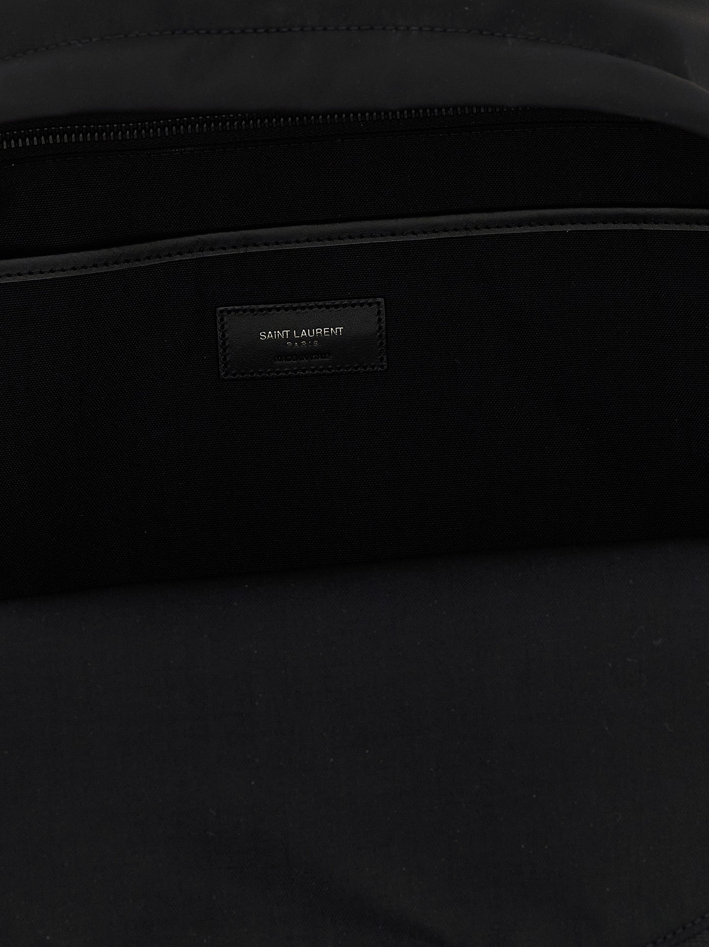Saint Laurent Black Polyamide Backpack