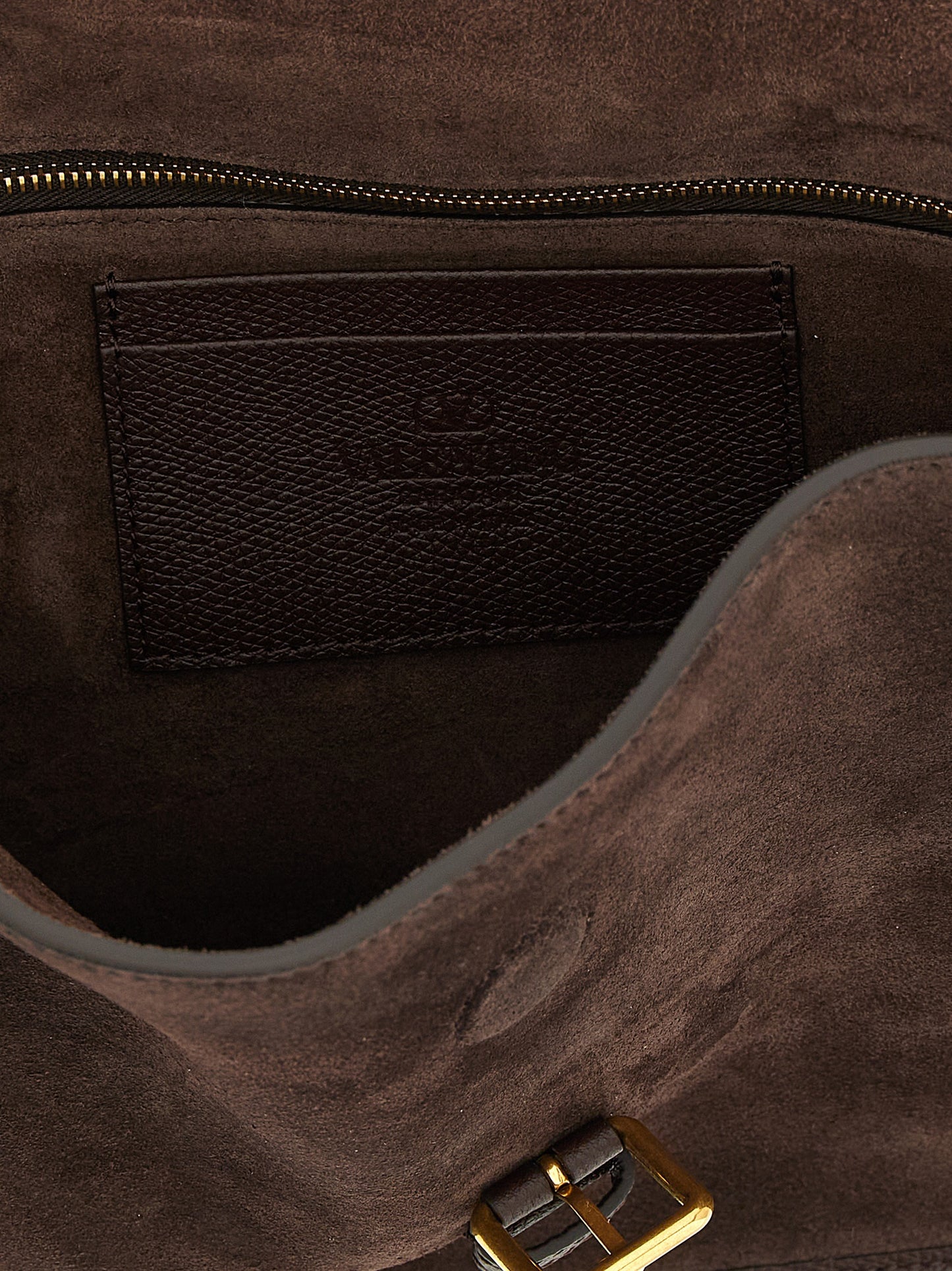 Valentino Garavani Brown Cowhide Crossbody Bag