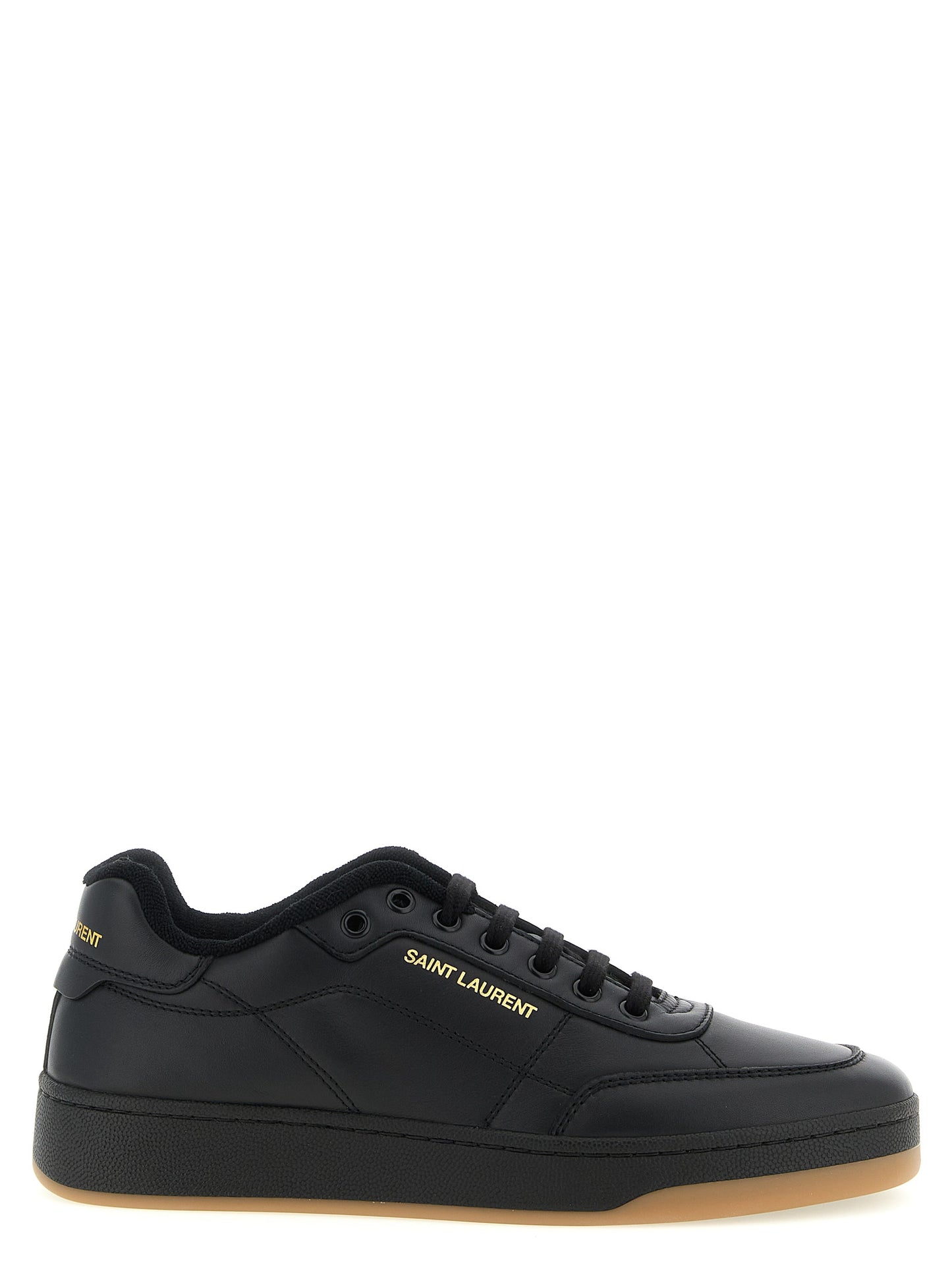 Saint Laurent Black Calfskin Sneakers