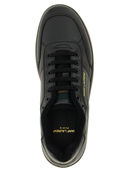 Saint Laurent Black Calfskin Sneakers