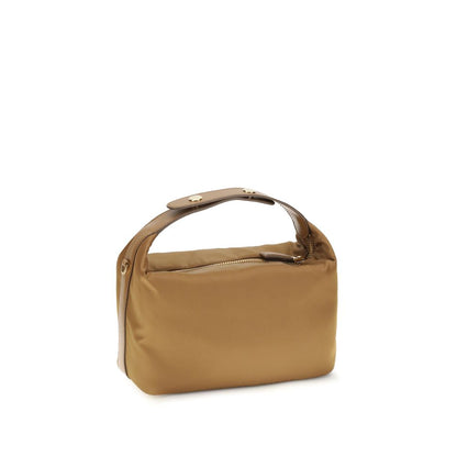 Prada Beige Handväska i Återvunnen Polyamid