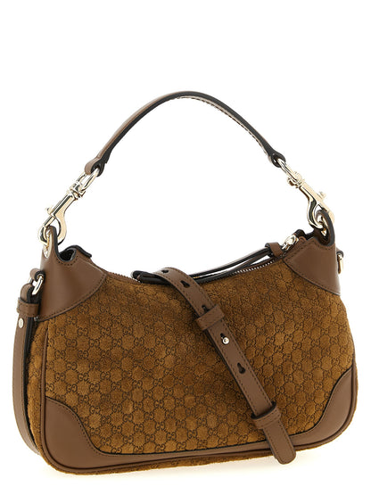 Gucci Brown Calfskin Shoulder Bag