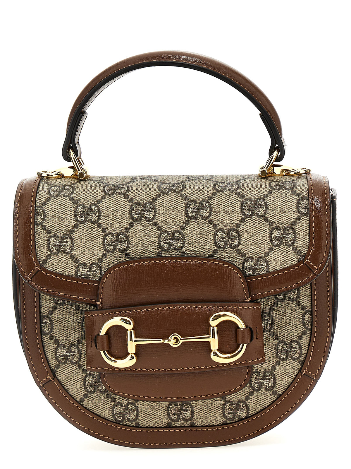 Gucci Brown Polyethylene Handbag
