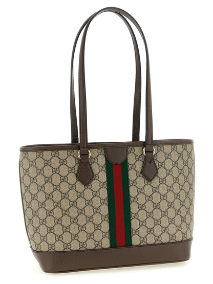 Gucci Brown Polyethylene Tote Bag