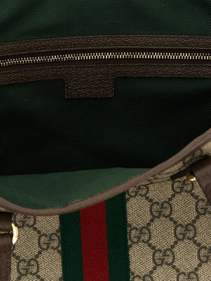 Gucci Brown Polyethylene Tote Bag