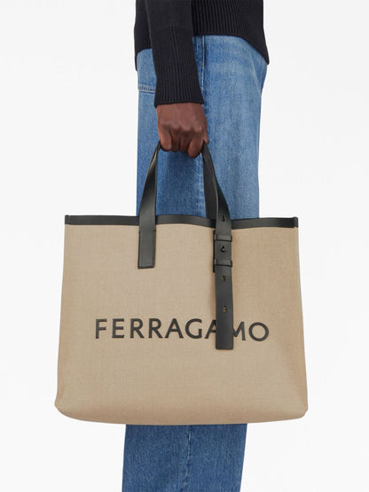 Bolso tote de cuero Ferragamo