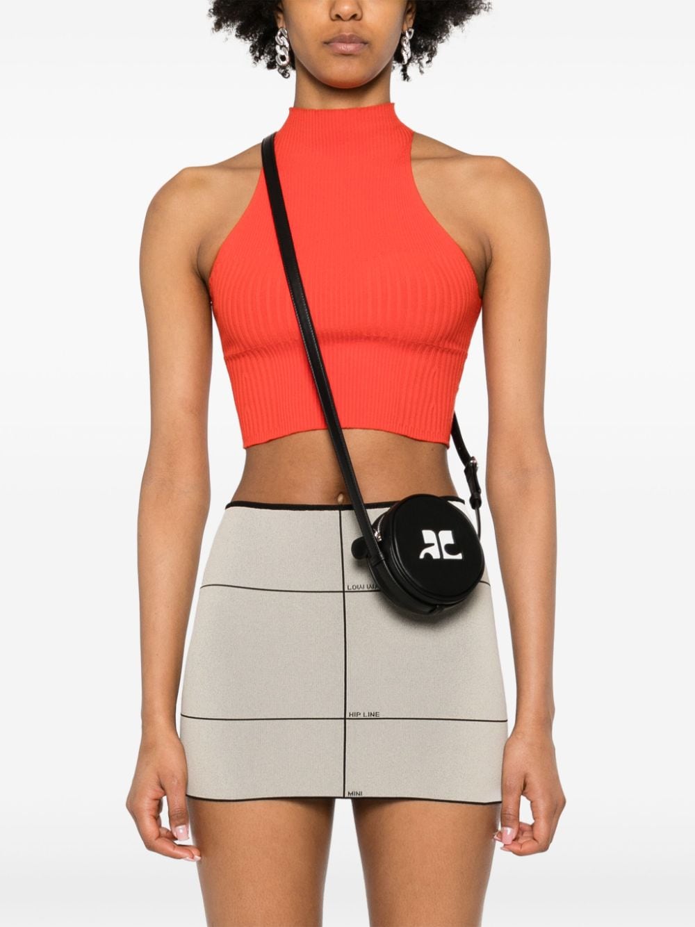 Courreges Re-Edition Circle mini bag