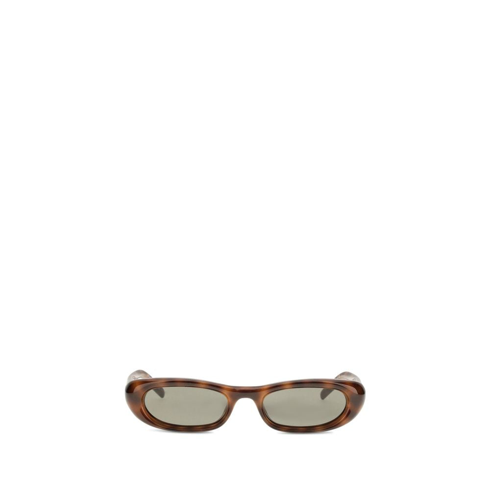Saint Laurent Solglasögon i Brun Acetat