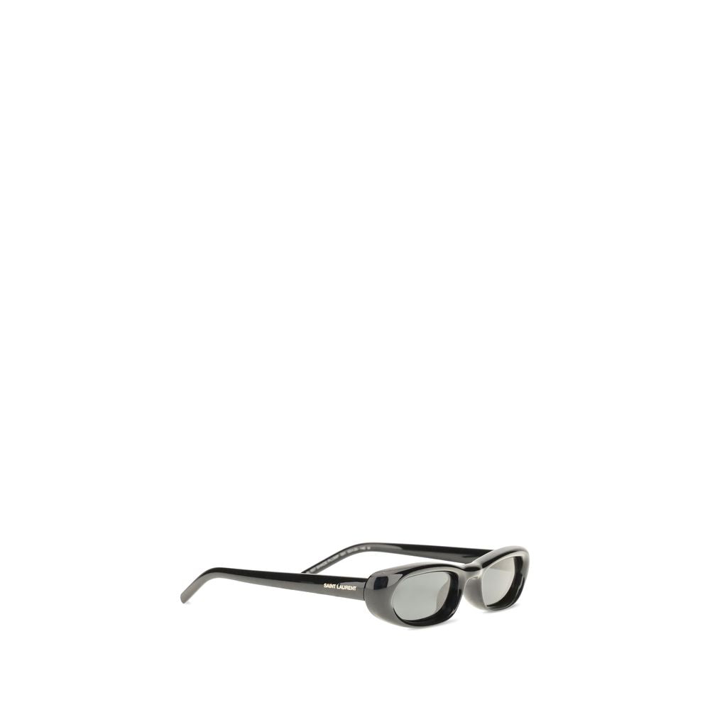 Saint Laurent svarta acetatsolglasögon