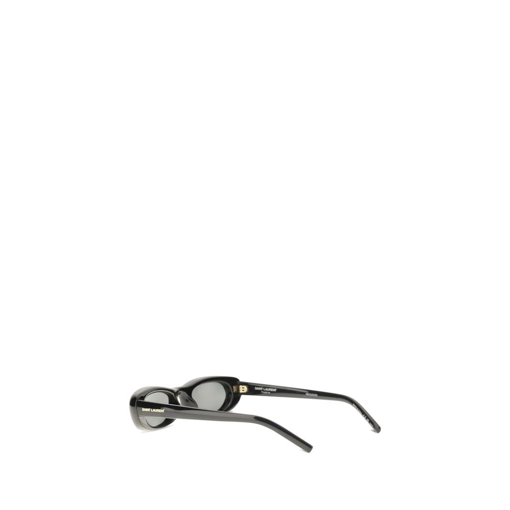 Saint Laurent svarta acetatsolglasögon
