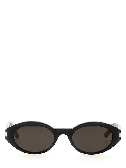 Saint Laurent svarta acetatsolglasögon