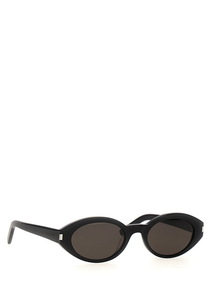 Saint Laurent svarta acetatsolglasögon