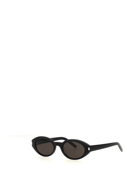 Saint Laurent svarta acetatsolglasögon