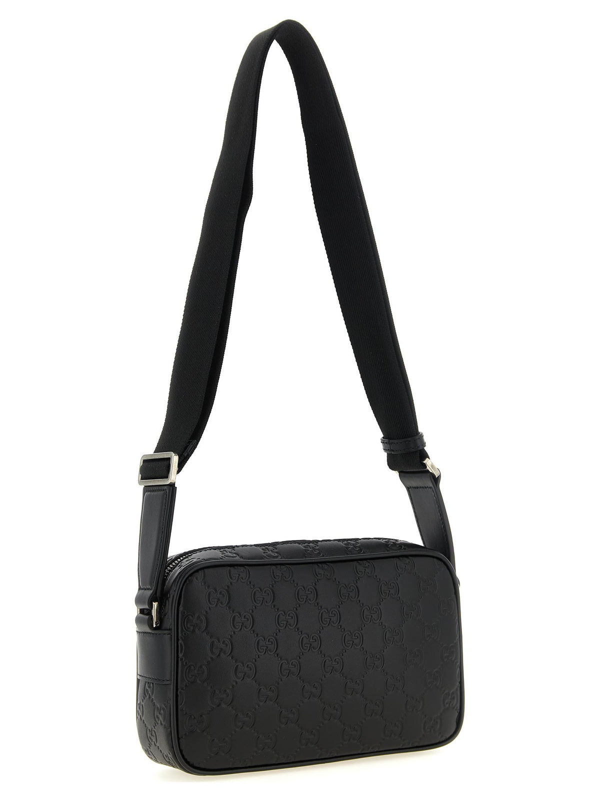 Gucci Black Calfskin Crossbody väska