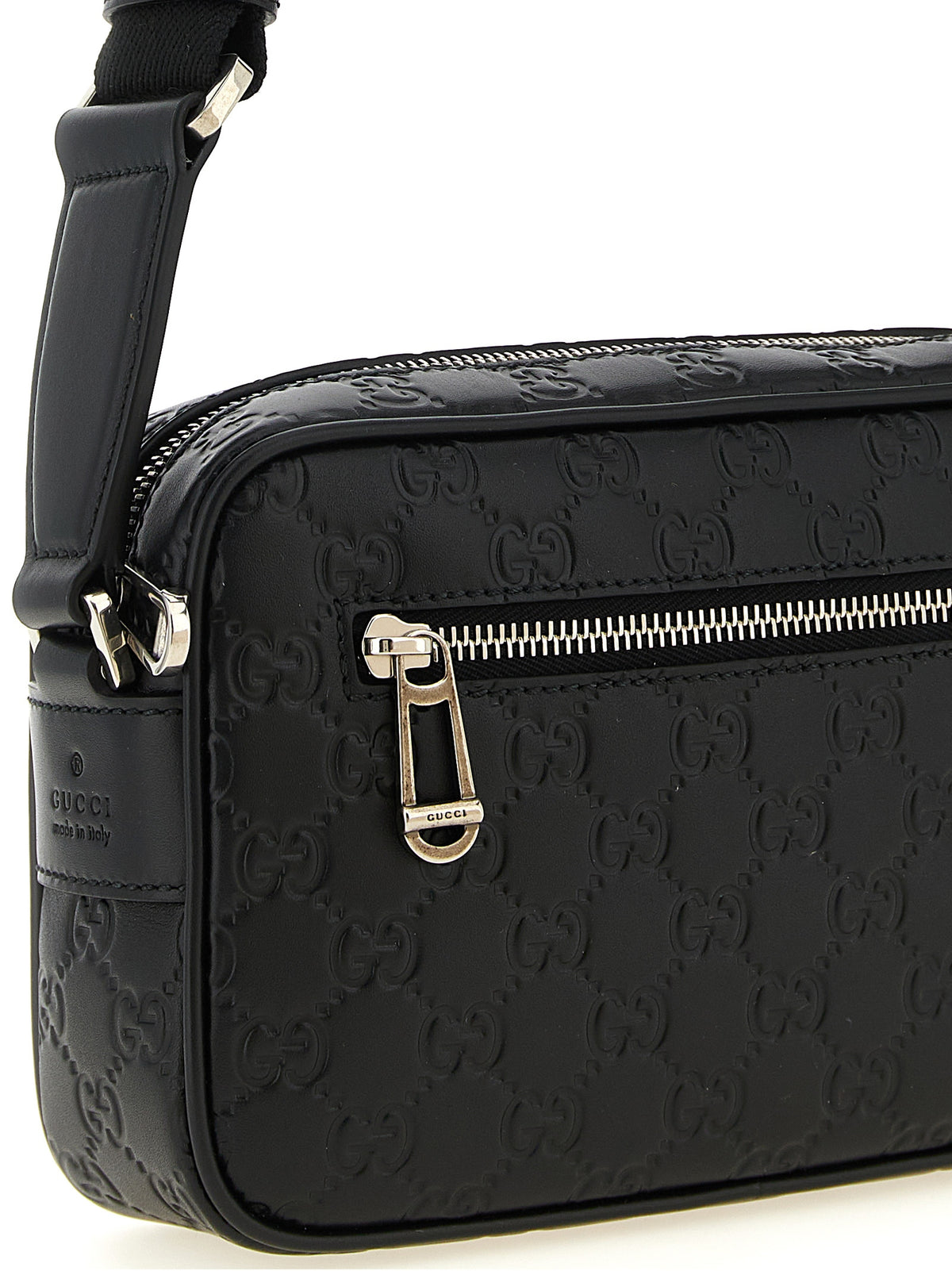 Gucci Black Calfskin Crossbody väska