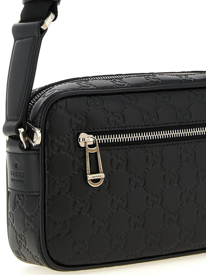 Gucci Black Calfskin Crossbody väska