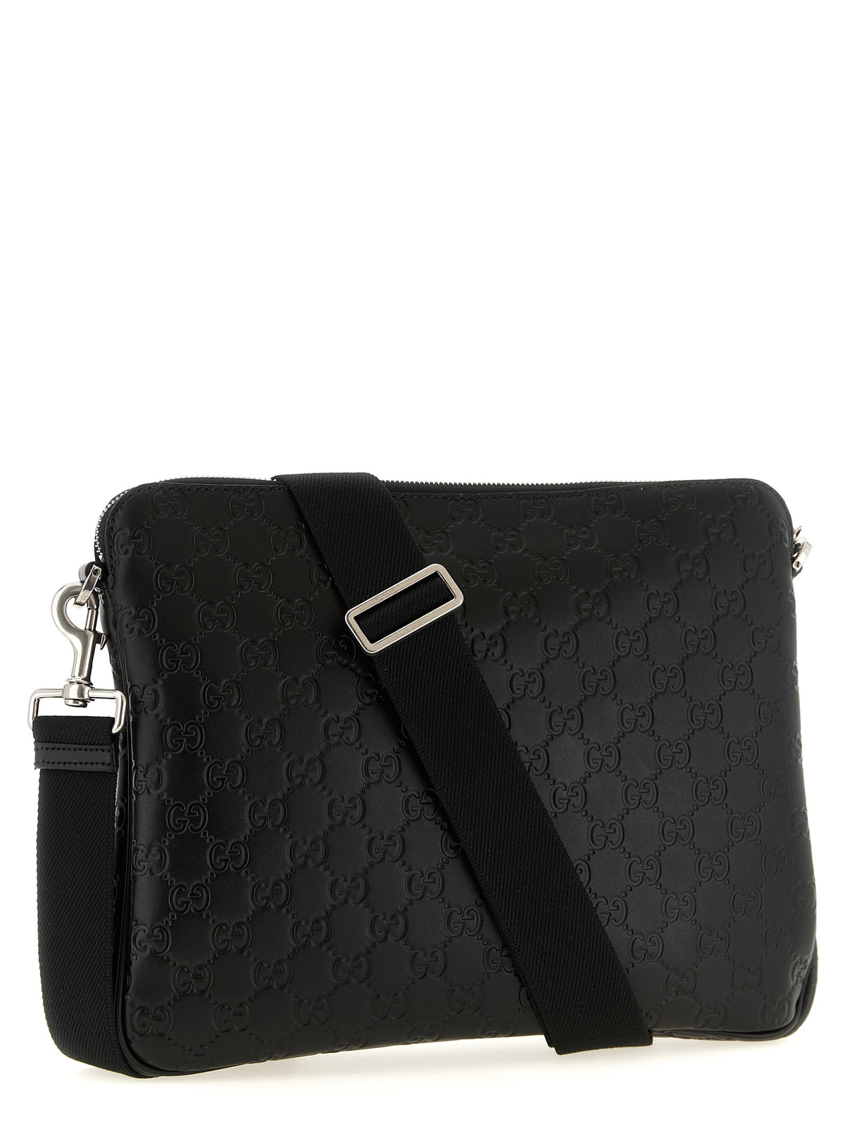 Gucci Black Calfskin Crossbody väska