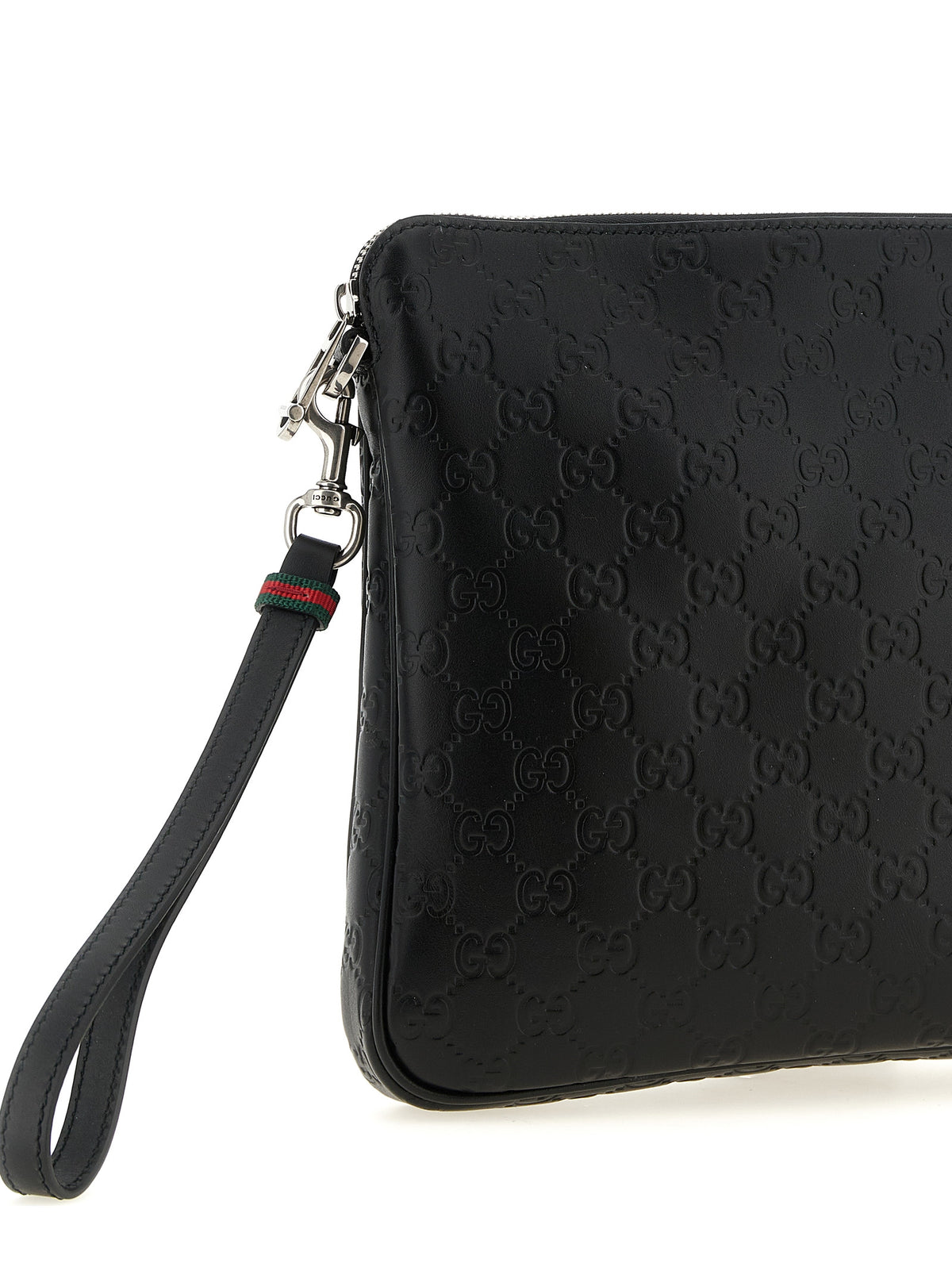 Gucci Black Calfskin Crossbody väska