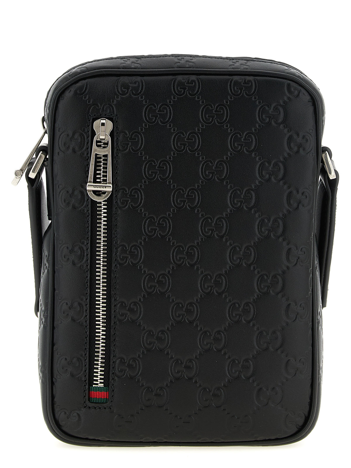 Gucci Black Calfskin Crossbody väska