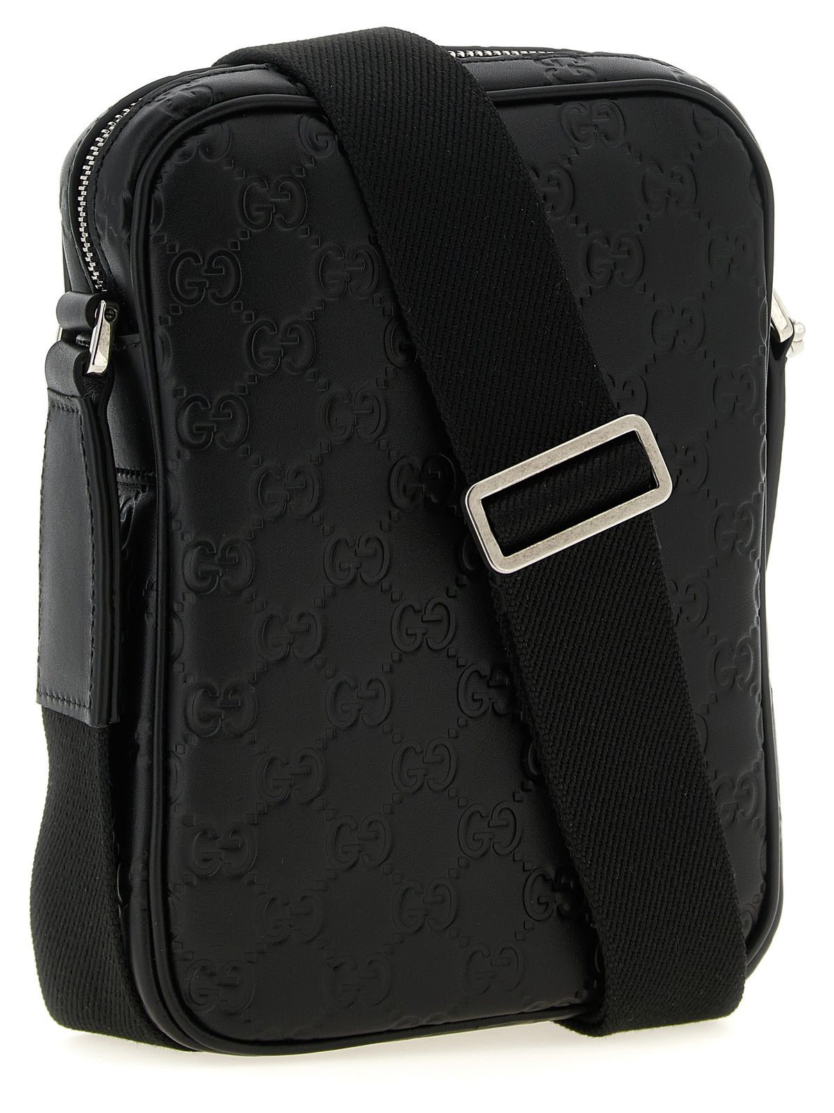 Gucci Black Calfskin Crossbody väska
