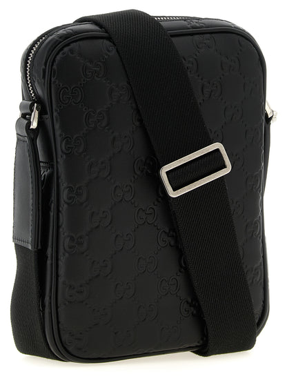 Gucci Black Calfskin Crossbody väska