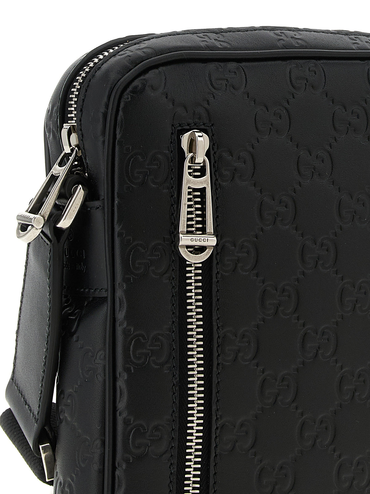 Gucci Black Calfskin Crossbody väska