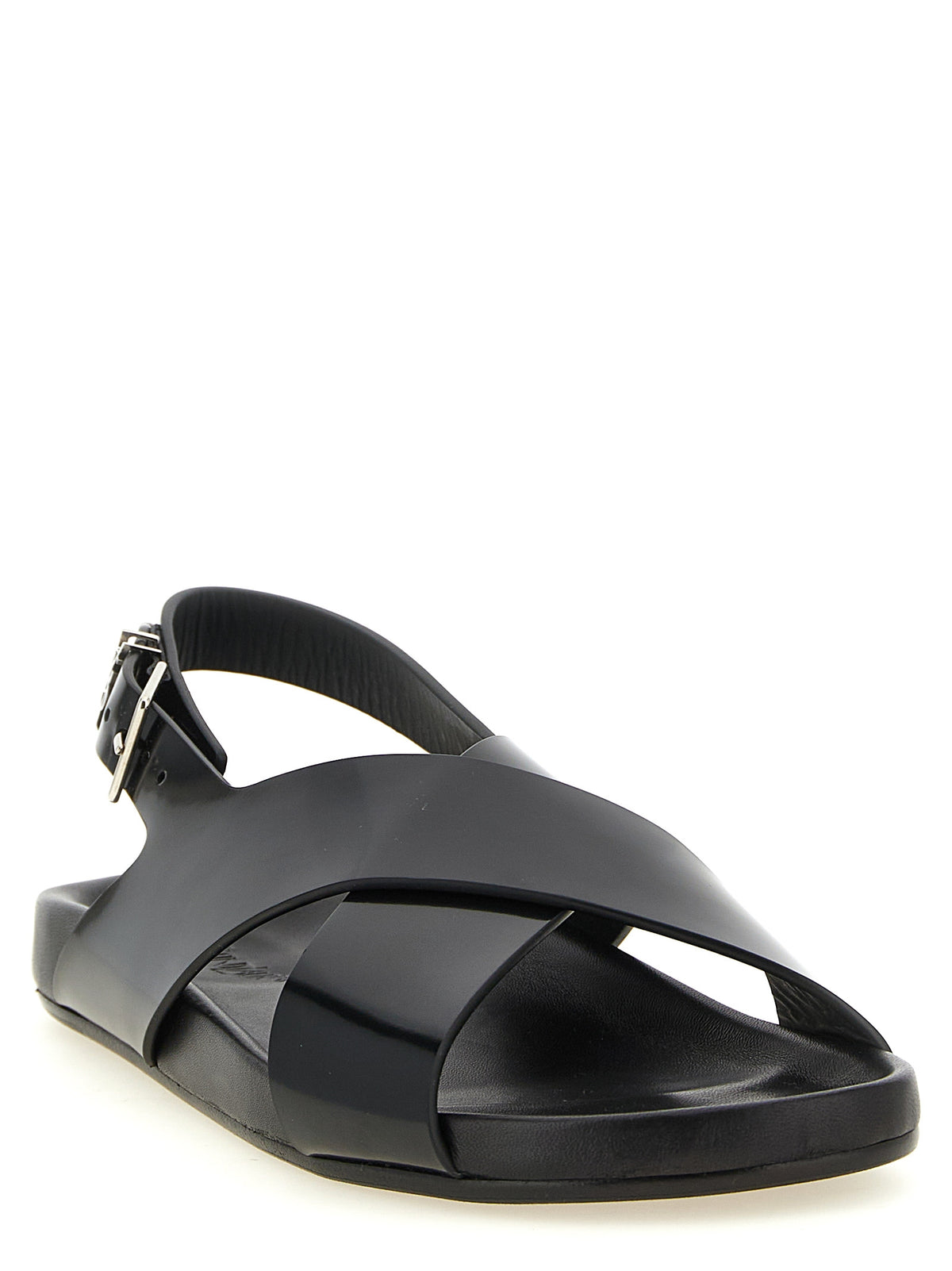 Saint Laurent Black Calfskin Flat