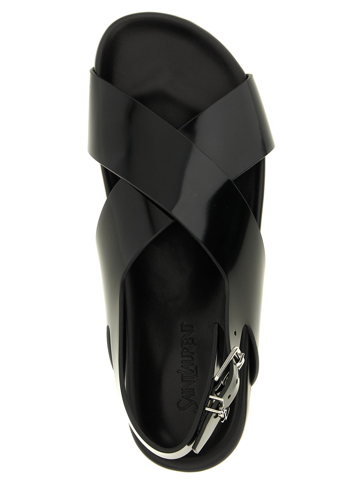Saint Laurent Black Calfskin Flat