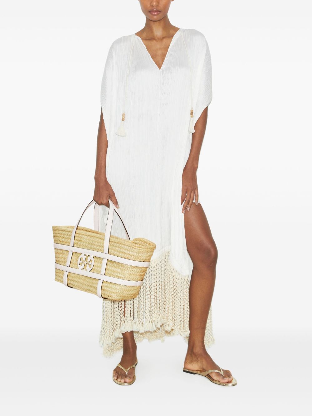 Tory Burch Ella straw bag