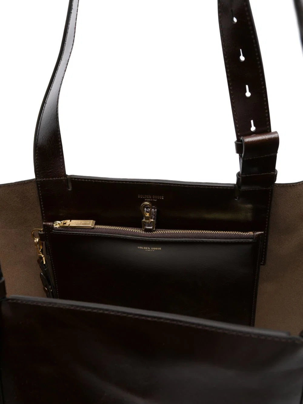 Golden Goose läder tote bag